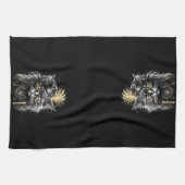 Geweldige Steampunk Kat  Theedoek (Horizontaal)