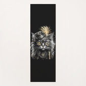 Geweldige Steampunk Kat  Yogamat (Voorkant)