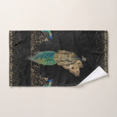 Geweldige steampunk pauw bad handdoek (Handdoek)