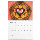 Geweldige steampunkhart kalender (Feb 2027)