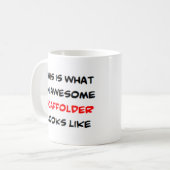 geweldige steigers koffiemok (Voorkant links)