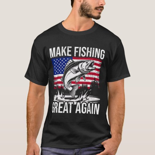 Geweldige Stem Republikeinse Kleding Grappige Viss T-shirt (Voorkant)