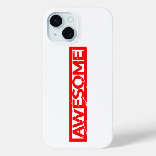Geweldige Stempel Case-Mate iPhone Case (Achterkant)