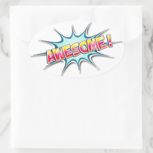 GEWELDIGE! Sticker (Tas)