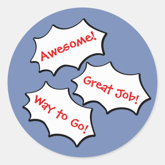 Geweldige Sticker (Voorkant)