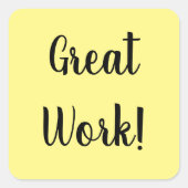 Geweldige sticker (Voorkant)