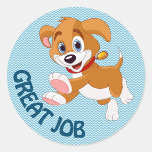 Geweldige Sticker voor banenstudenten van 1½ inch