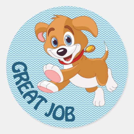 Geweldige Sticker voor banenstudenten van 1½ inch (Voorkant)