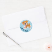 Geweldige Sticker voor banenstudenten van 1½ inch (Envelop)