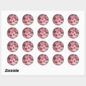 Geweldige stickers Roze Natuur Dogwood Flowers (Vel)