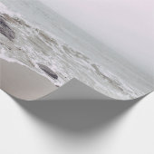 Geweldige strand Uitzicht Cadeaupapier (Hoek)