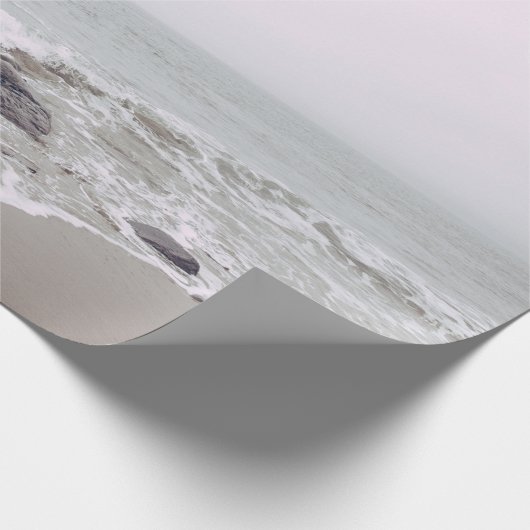 Geweldige strand Uitzicht Cadeaupapier (Hoek)