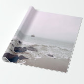 Geweldige strand Uitzicht Cadeaupapier (Uitgerold)