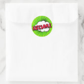 Geweldige stripboek Pop Art sticker (Tas)