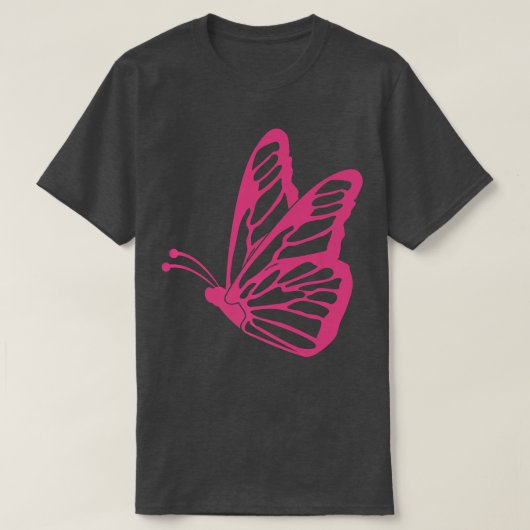 Geweldige stutvlinder Gothic F T-shirt (Design voorkant)