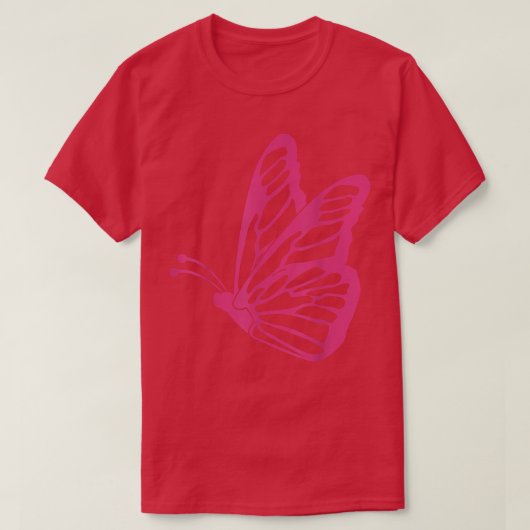 Geweldige stutvlinder Gothic F T-shirt (Design voorkant)