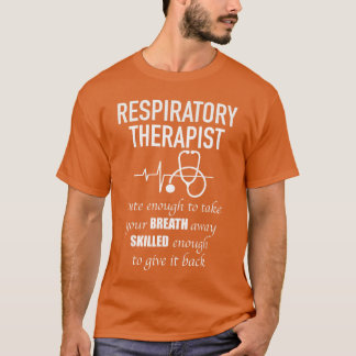Geweldige Superheld Ademhalingstherapeut Cute vint T-shirt