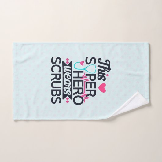 Geweldige superheld Gezegde Typografie Bad Handdoek (Handdoek)