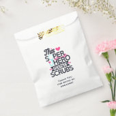 Geweldige superheld Gezegde Typografie Bedankzakje (Gezegeld)