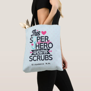 Geweldige superheld Gezegde Typografie Tote Bag