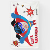 Geweldige superheld Tremendous Birthday Gift Spandoek (Verticaal)