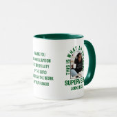 GEWELDIGE SUPERVISOR ZIET ERUIT ALS MEDEWERKER MOK (Voorkant rechts)