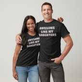 Geweldige T-shirt voor ouders van grappige dochter (Unisex)