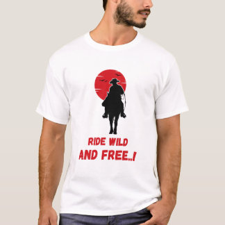 Geweldige t-shirt voor paardrijden