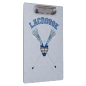 Geweldige T - shirts van lacrosse en gif Klembord (Rechts)