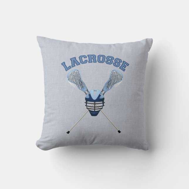 Geweldige T - shirts van lacrosse en gif Kussen (Voorkant)