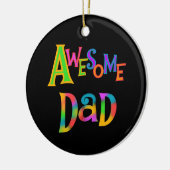 Geweldige T-shirts voor papa en cadeautjes Keramisch Ornament (Links)