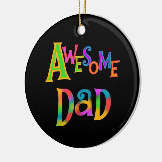 Geweldige T-shirts voor papa en cadeautjes Keramisch Ornament (Links)