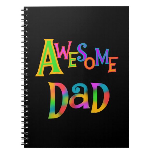 Geweldige T-shirts voor papa en cadeautjes Notitieboek (Voorkant)