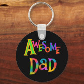 Geweldige T-shirts voor papa en cadeautjes Sleutelhanger (Voorkant)