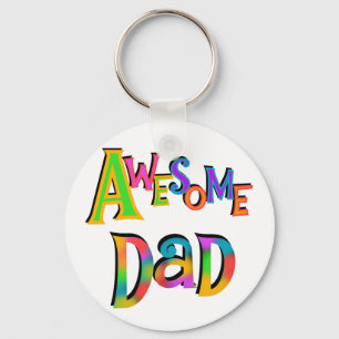 Geweldige T-shirts voor papa en cadeautjes Sleutelhanger