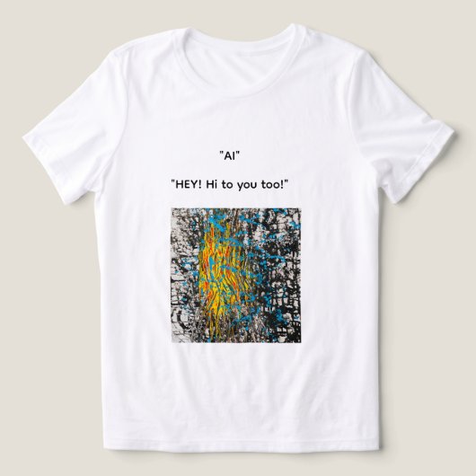 Geweldige T-shirts voor vrouwen, Mannen en technol (Design voorkant)