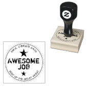 Geweldige taak | Aangepaste leraren Rubberstempel (Gestempeld)