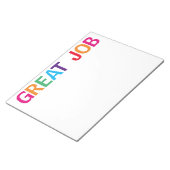 Geweldige taak, helder, 11 x 8,5 x notitieblok (Schuin)