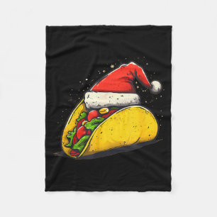 Geweldige Taco Outfit Voor Xmas Taco Liefhebbers Fleece Deken