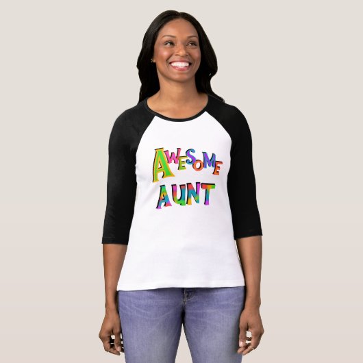 Geweldige tante T-shirts en geschenken (Voorkant volledig)