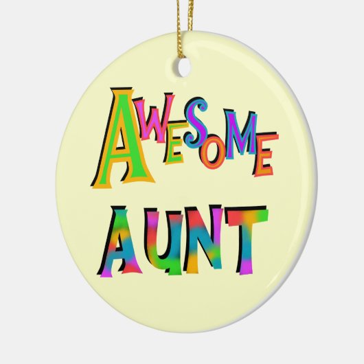 Geweldige tante T-shirts en geschenken Keramisch Ornament (Links)