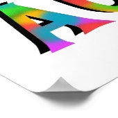 Geweldige tante T-shirts en geschenken Poster (Hoek)