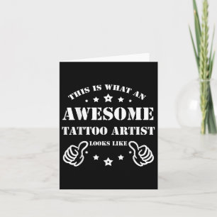 Geweldige Tattoo artiest Kaart