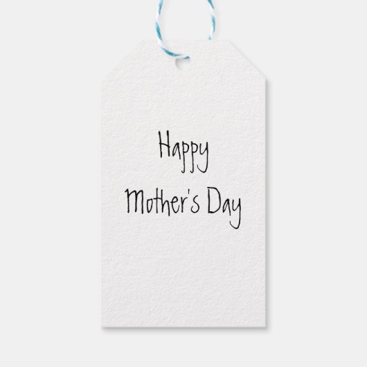 Geweldige Tattoo van mama en Harlequin-Moederdag Cadeaulabel (Achterkant)