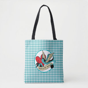 Geweldige Tattoo van mama en Harlequin Tote Bag