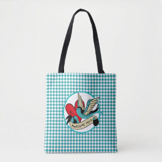 Geweldige Tattoo van mama en Harlequin Tote Bag