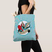 Geweldige Tattoo van mama en Harlequin Tote Bag (Dichtbij)