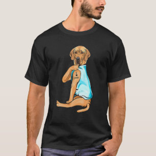 Geweldige Tattoos, ik hou van Hondenliefhebber cad T-shirt