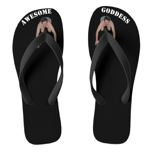 Geweldige Teenslippers van godin (man tussen tenen (Voetbed)