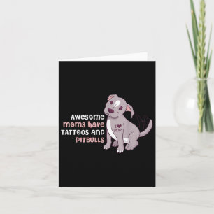 Geweldige temmen hebben Tattoos en pitbulten Kaart